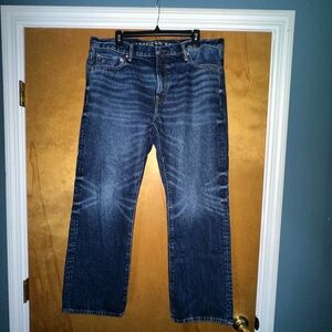 American Eagle Blue Bootcut Jeans with Classic Style